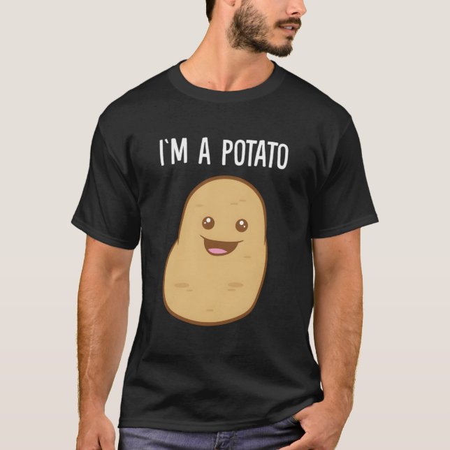 T-shirt Je Suis Une Pomme De Terre (Devant)