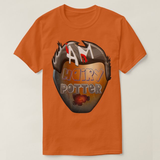 T-shirt Je suis une poterie HAIRY Potter (Design devant)