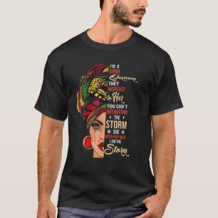 T-shirt Je suis une reine de la Virgo est née en septembre