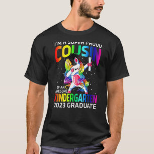 T-shirt Je suis une super fière cousine d'une superbe mate