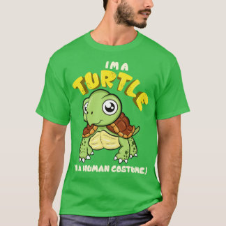 T-shirt Je suis une tortue dans un costume humain