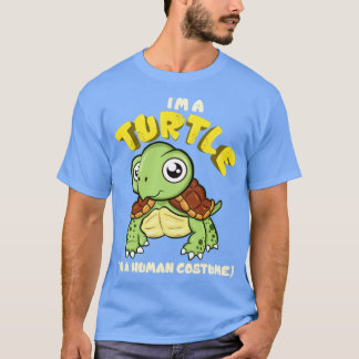 T-shirt Je Suis Une Tortue En Costume Humain