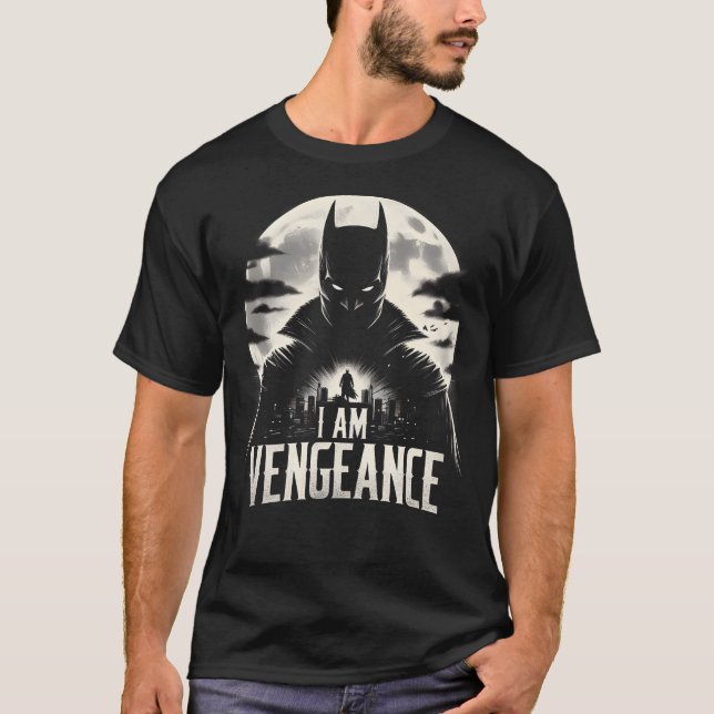 T-shirt Je suis vengeance (Devant)