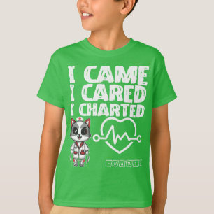 T-shirt Je Suis Venu, Je M'Intéressais, J'Ai Fait Un Table
