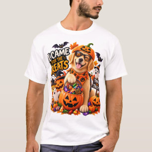 T-shirt Je suis venu pour les friandises Funny Halloween C