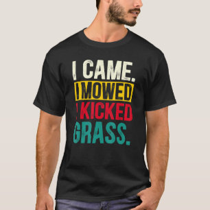 T-shirt Je Suis Venue Je Me Suis Donné J'Ai Jeté Des Coups