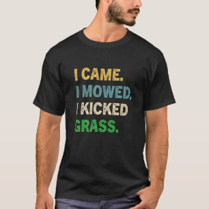 T-shirt Je Suis Venue Je Me Suis Donné J'Ai Jeté Des Coups