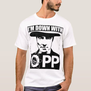 T-shirt Je suis vers le bas avec OPP !