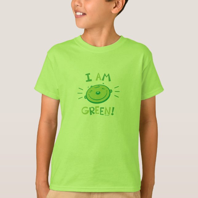 T-shirt Je suis vert ! (Devant)