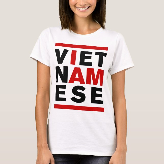T-SHIRT JE SUIS VIETNAMIEN (Devant)