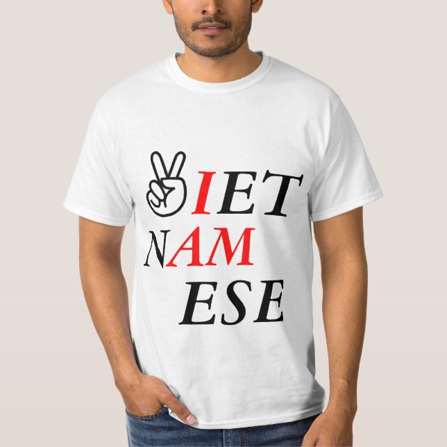 T-shirt je suis vietnamien (Devant)
