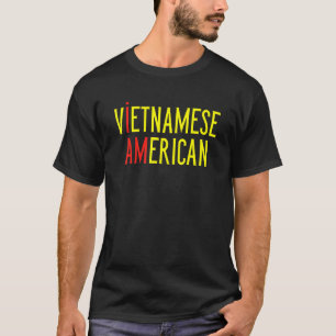 T-shirt Je Suis Vietnamien Américain Vietnam Et America Pr
