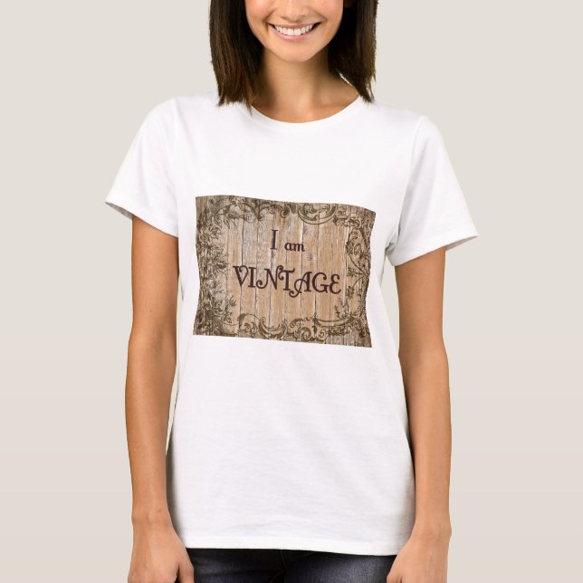 T-shirt Je suis vintage (Devant)