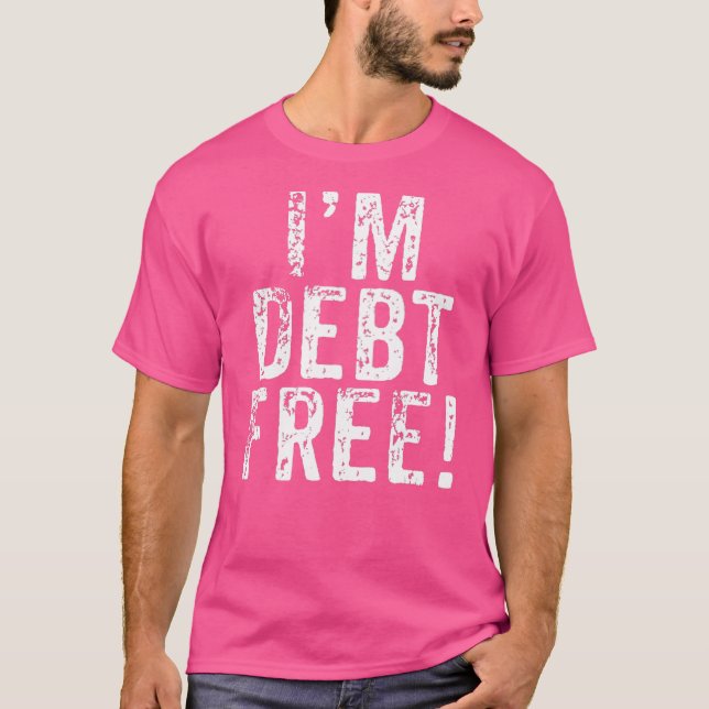 T-shirt Je suis Vintage sans dette (Devant)