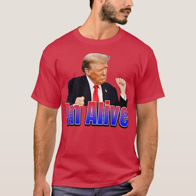 T-SHIRT JE SUIS VIVANT 2 (Devant)