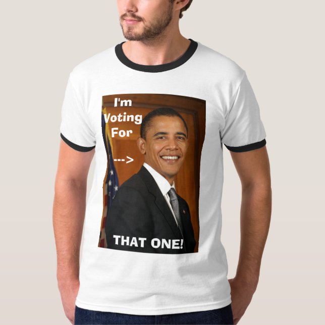 T-shirt Je suis VotingFor, --->,… (Devant)