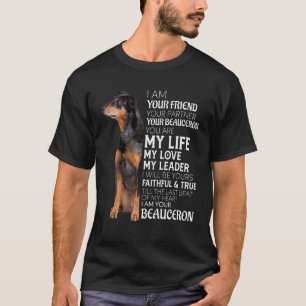 T-shirt Je suis votre ami votre partenaire votre chien de