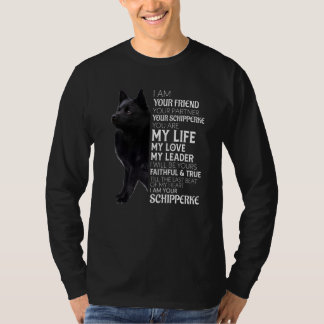 T-shirt Je suis votre ami votre partenaire votre chien Sch