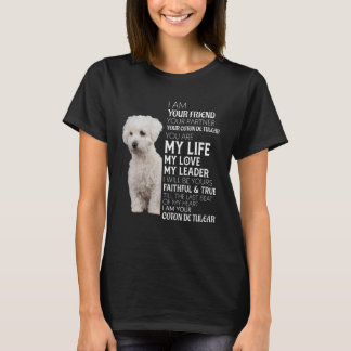 T-shirt Je Suis Votre Ami Votre Partenaire Votre Coton De 
