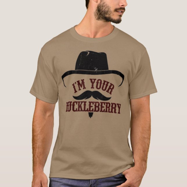 T-shirt Je suis votre Huckleberry (Devant)