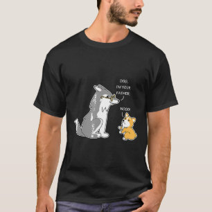 T-shirt Je suis votre père Chien Humour Husky Corgi Noël