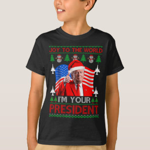 T-shirt Je Suis Votre Président 47ème Trump 2024 Noël Sale