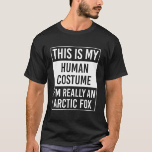T-shirt Je Suis Vraiment Renard Arctique