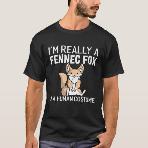T-shirt Je Suis Vraiment Un Fennec Fox Dans Un Costume Hum