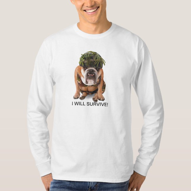 T-SHIRT JE SURVIVRAI ! (Devant)