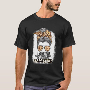 T-shirt Je Survivre à la Lecture de Livres Interdits Book