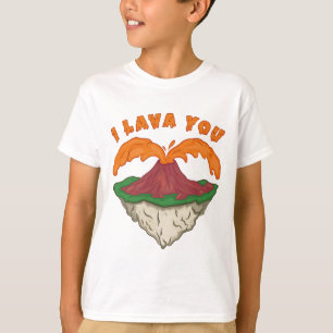 T-shirt Je t'ai lava