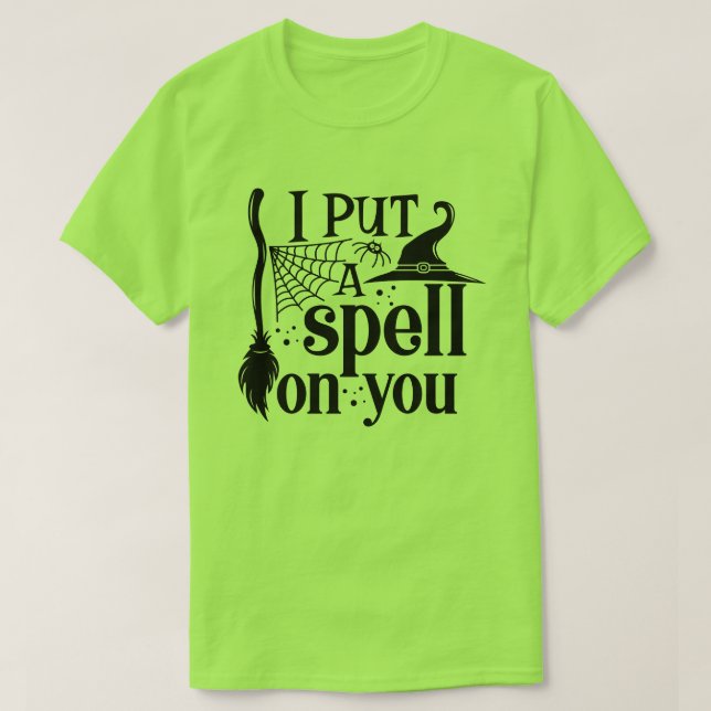 T-shirt "Je T'Ai Mis Un sort" (Design devant)