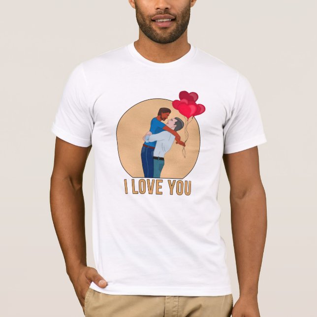 T-shirt Je t'ai vu... et je viens de connaître (Devant)