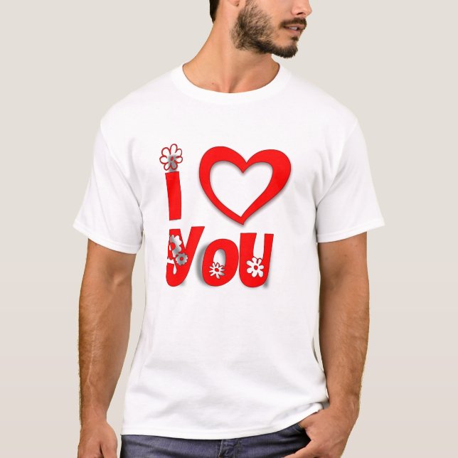 T-shirt Je T'Aime (Devant)