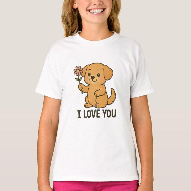 T-Shirt Je T'Aime (Devant)