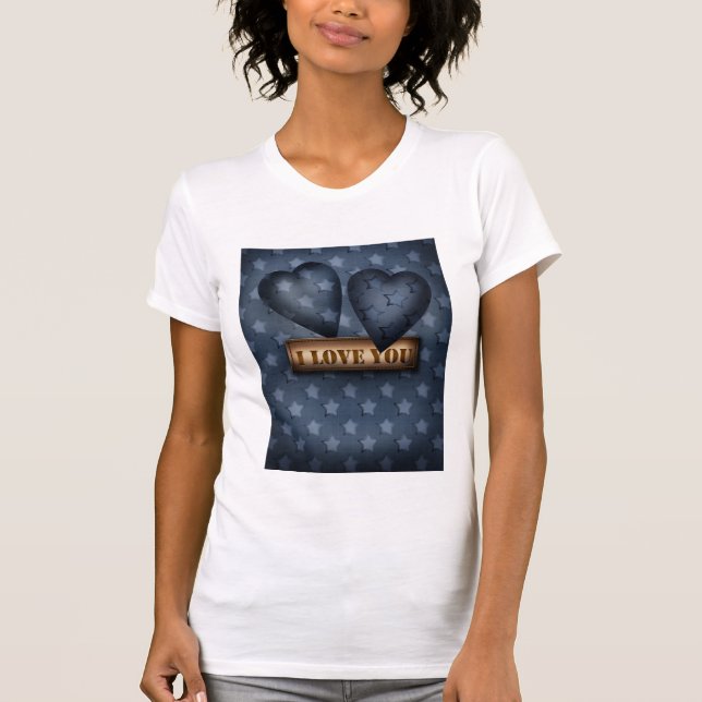 T-shirt Je t'aime (Devant)