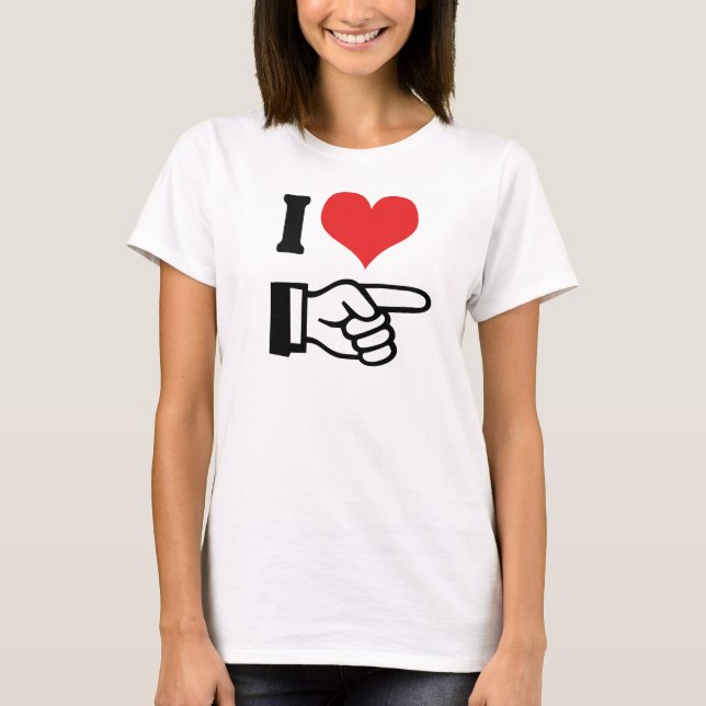 T-shirt Je t'aime (Devant)