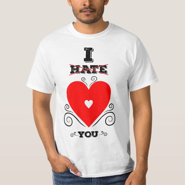 T-shirt Je T'Aime (Devant)