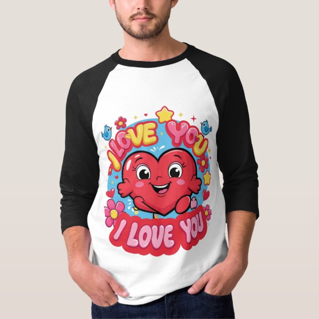 T-shirt Je T'Aime (Devant)