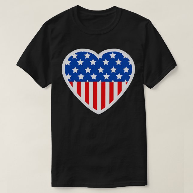 T-shirt Je t'aime 1 (Design devant)