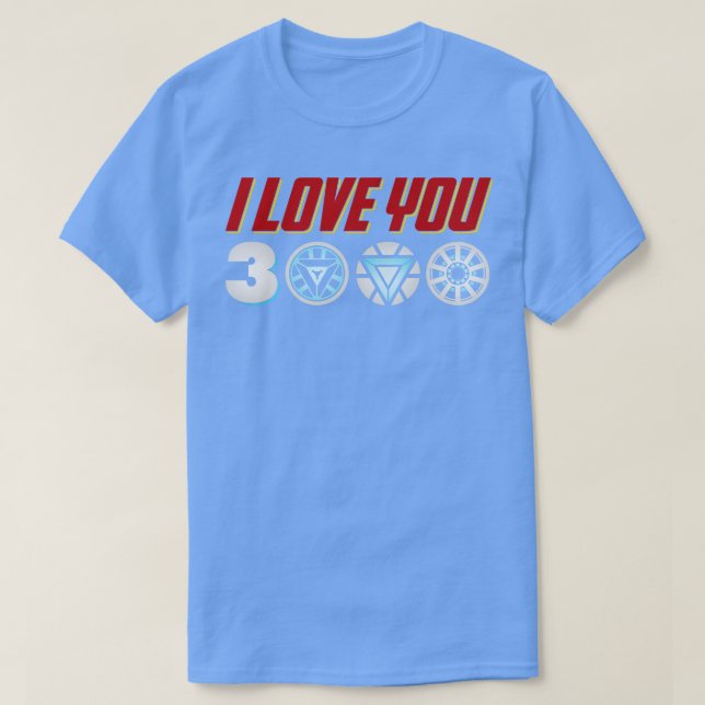 T-shirt Je T'Aime 3000 (Design devant)