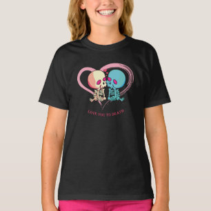 T-shirt Je t'aime à mourir pour la Saint Valentin.