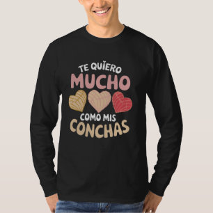 T-shirt Je T'aime Beaucoup Comme Mes Pâtisseries Mexicaine