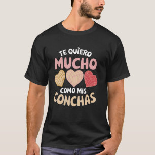 T-shirt Je T'aime Beaucoup Comme Mes Pâtisseries Mexicaine