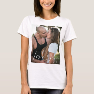T-shirt Je t'aime, couple d'amour