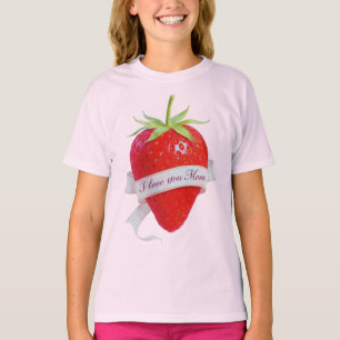 T-shirt Je t'aime maman - Fête des mères