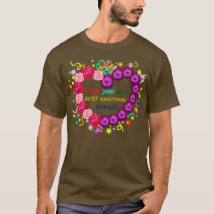 T-shirt je t'aime maman meilleur tricot jamais
