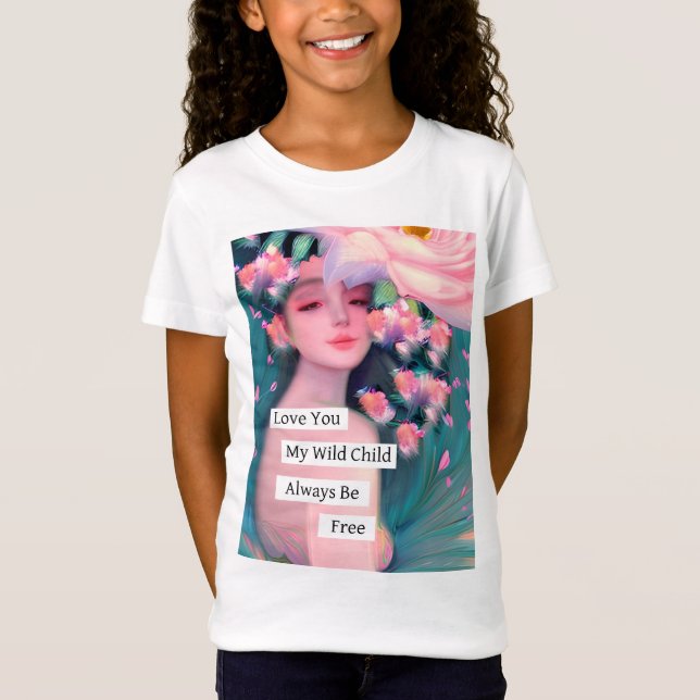 T-Shirt Je T'Aime Mon Enfant Sauvage (Devant)
