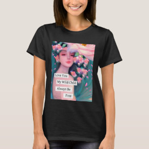 T-shirt Je T'Aime Mon Enfant Sauvage