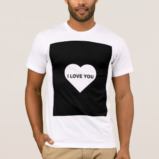 T-shirt Je T'Aime T T'Aimer T Shirt Design